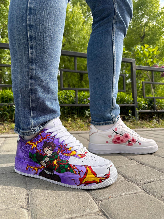 Custom Hand-Painted Sneakers – Personalized Art, Unique Footwear Gift