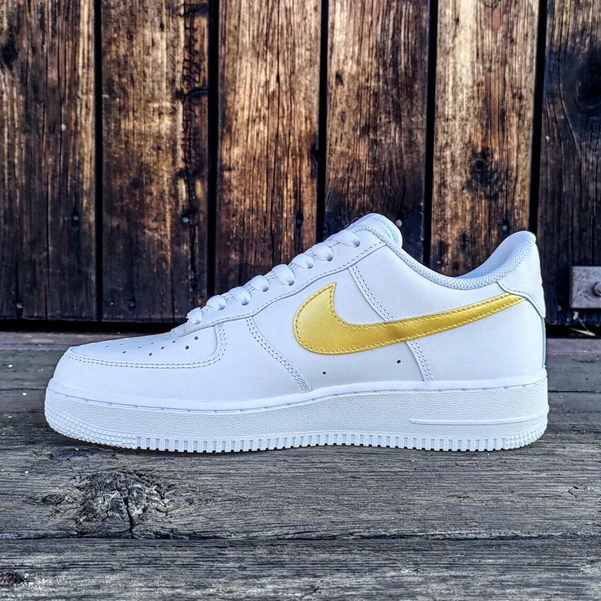 Custom Gold Splatter Air Force 1, Custom Air Force 1, Custom Gold Air Force 1, All Sizes Available
