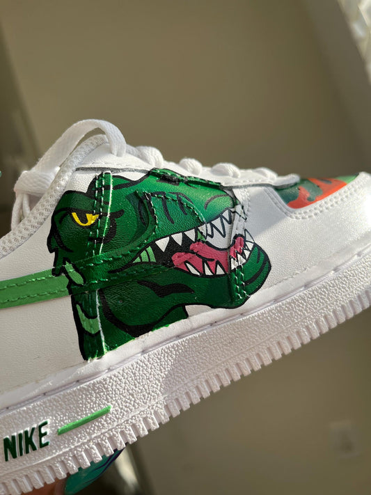 Custom Shoes : Dinosaur and Camo (or ANY theme)