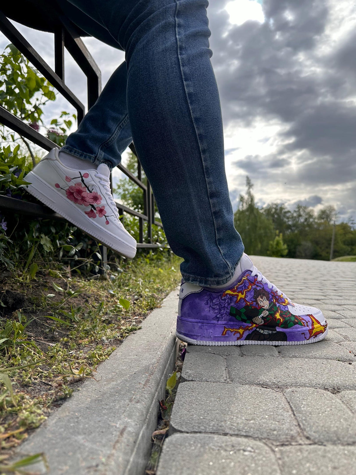 Custom Hand-Painted Sneakers – Personalized Art, Unique Footwear Gift