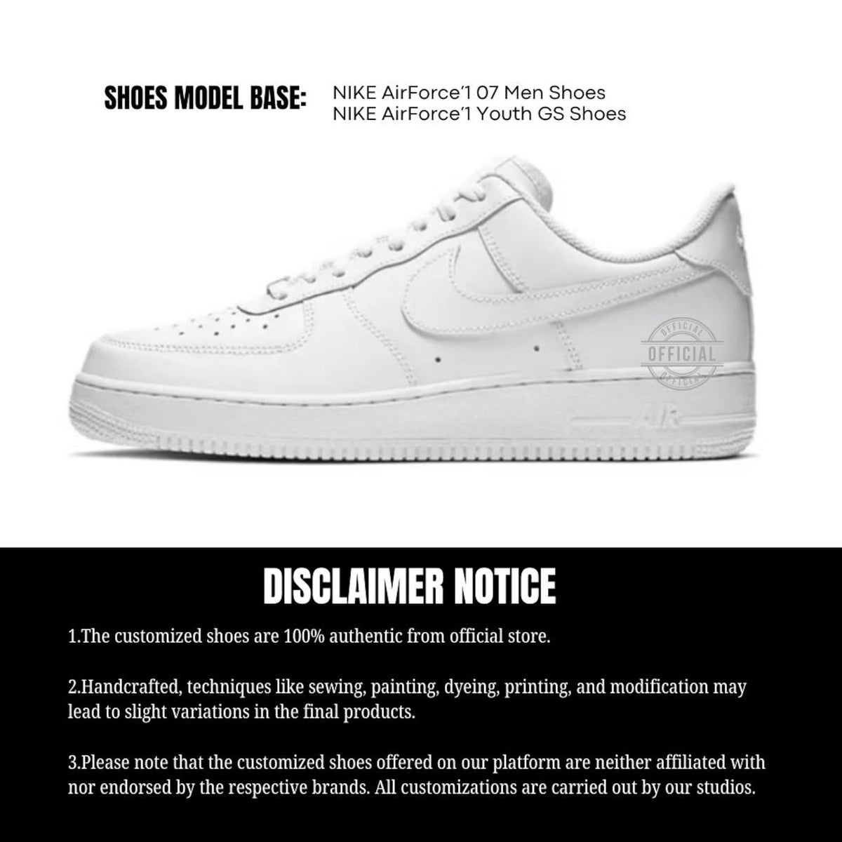 Comic Book Cartoon Line Handpainted Custom Nike Airforce 1 Sneaker Orange Dragon Ball Colour with Personalized Name Best Gift for Him