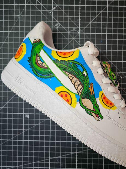 Custom Dragon Ball Z Nike Air Force 1 Shoes – Hand Painted Anime Sneakers