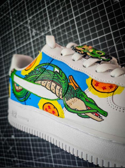 Custom Dragon Ball Z Nike Air Force 1 Shoes – Hand Painted Anime Sneakers