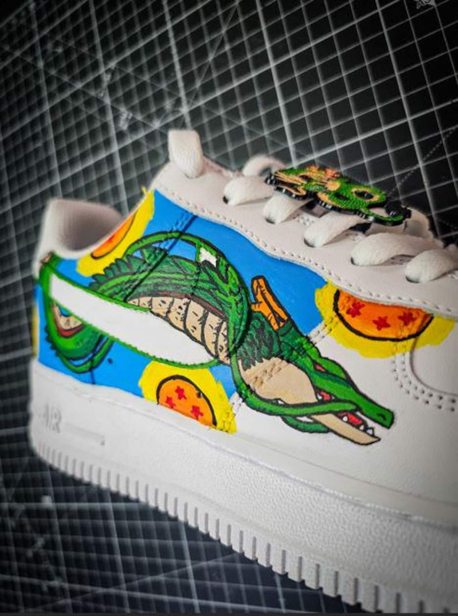 Custom Dragon Ball Z Nike Air Force 1 Shoes – Hand Painted Anime Sneakers