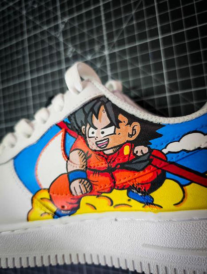 Custom Dragon Ball Z Nike Air Force 1 Shoes – Hand Painted Anime Sneakers