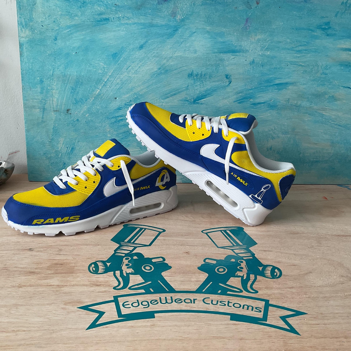 Custom Football Game Day Shoe