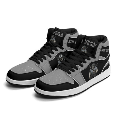 Las Vegas Football Team Shoes for Men & Women Team Themed Football Sport Shoes Custom Football Sneakers Las Vegas Sneakers Sin City Gifts