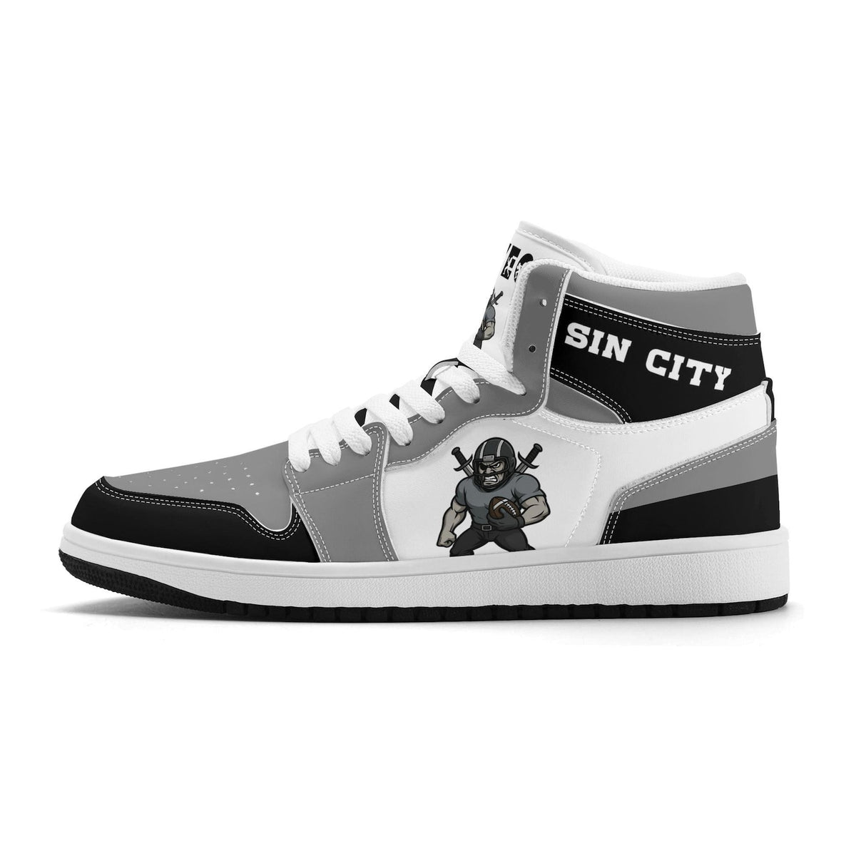 Las Vegas Football Team Shoes for Men & Women Team Themed Football Sport Shoes Custom Football Sneakers Las Vegas Sneakers Sin City Gifts