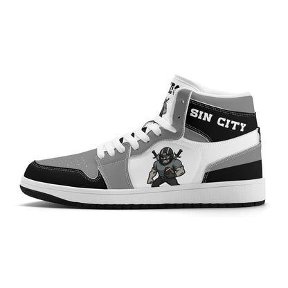 Las Vegas Football Team Shoes for Men & Women Team Themed Football Sport Shoes Custom Football Sneakers Las Vegas Sneakers Sin City Gifts
