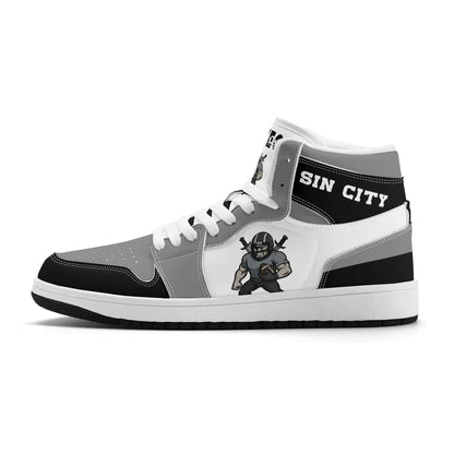 Las Vegas Football Team Shoes for Men & Women Team Themed Football Sport Shoes Custom Football Sneakers Las Vegas Sneakers Sin City Gifts