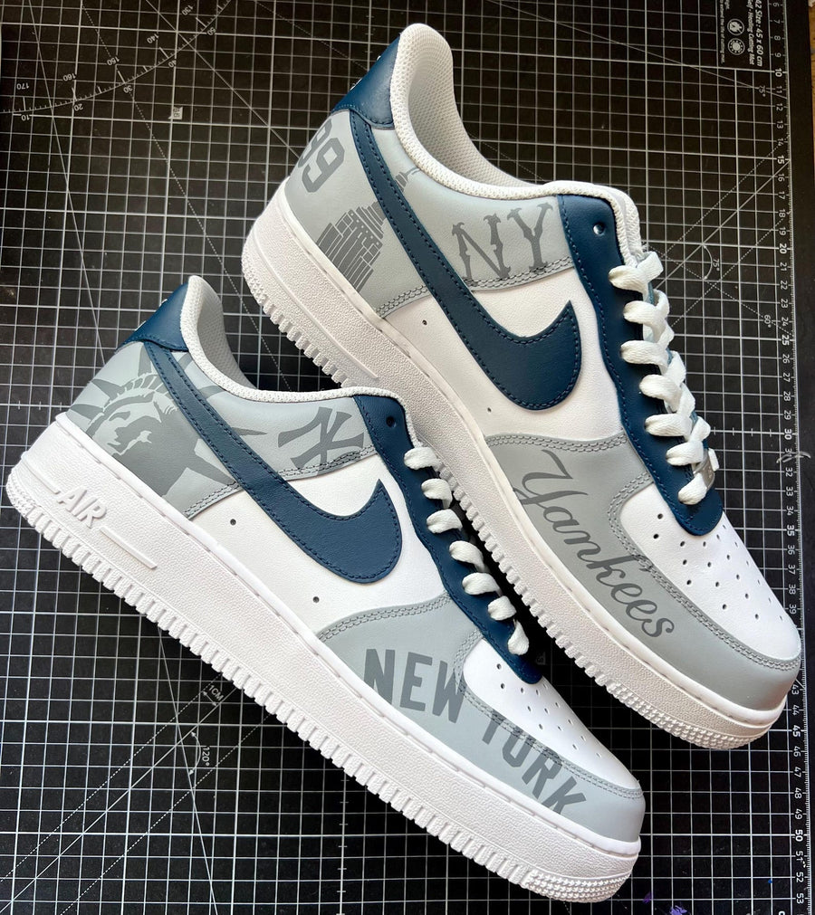 NY Yankees Custom Air Force 1