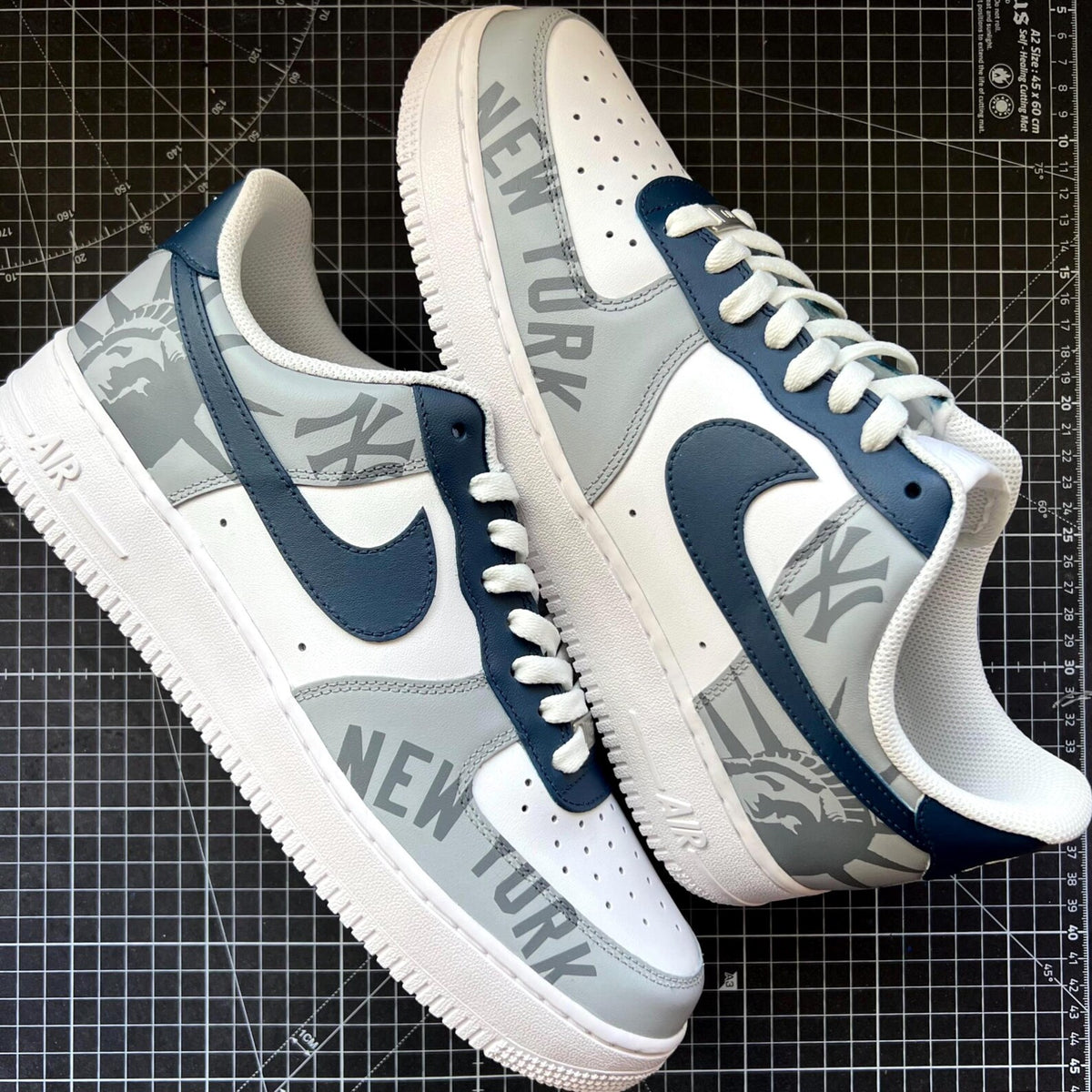 NY Yankees Custom Air Force 1