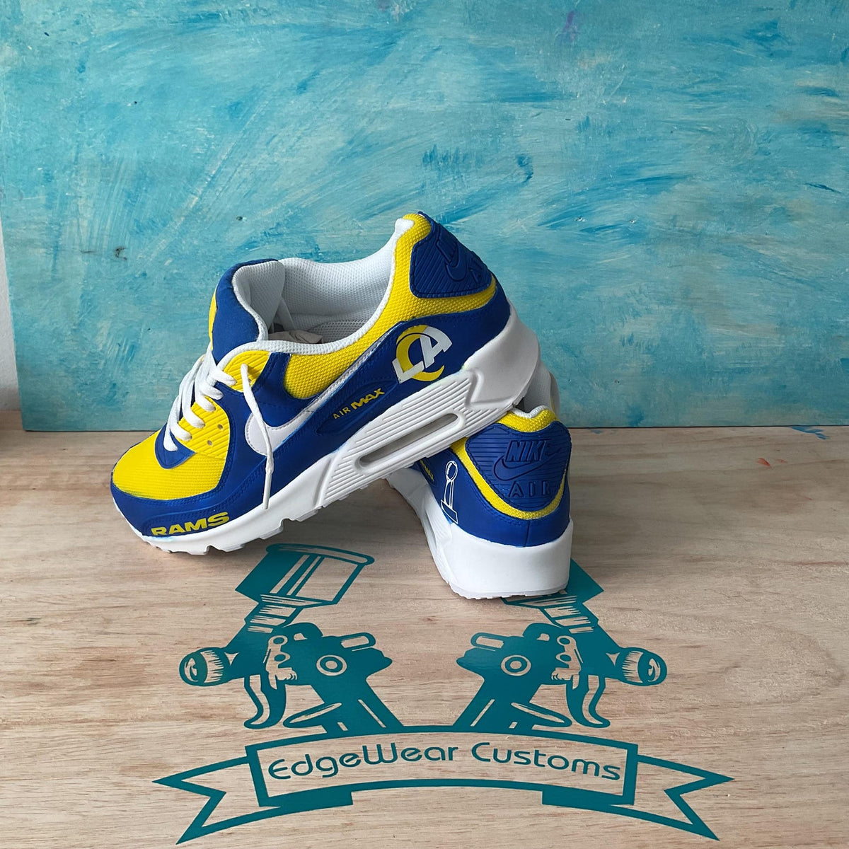 Custom Football Game Day Shoe