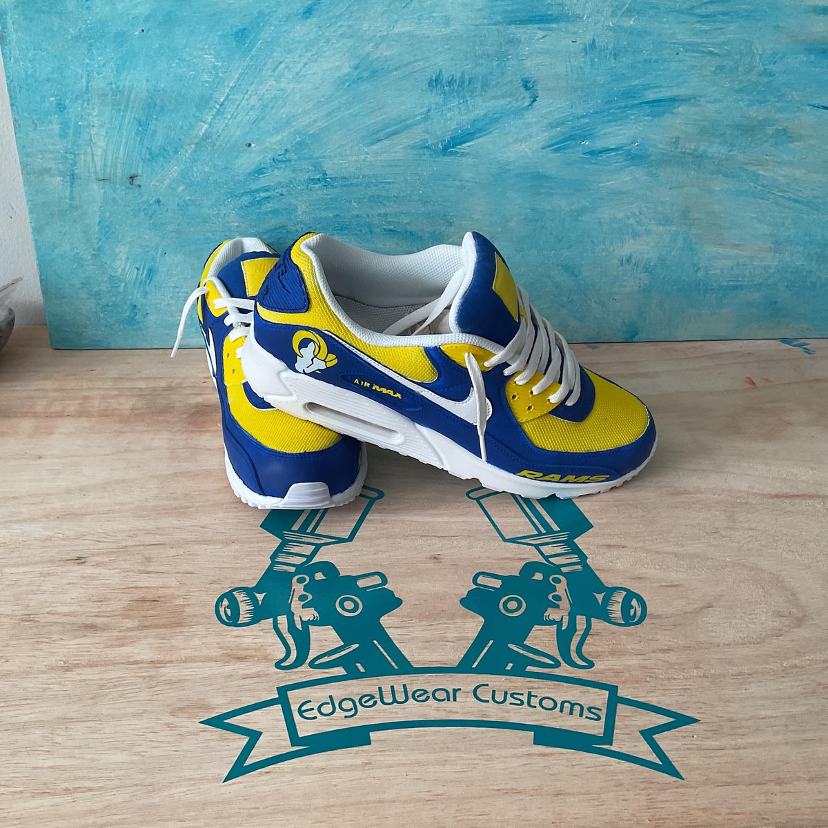 Custom Football Game Day Shoe