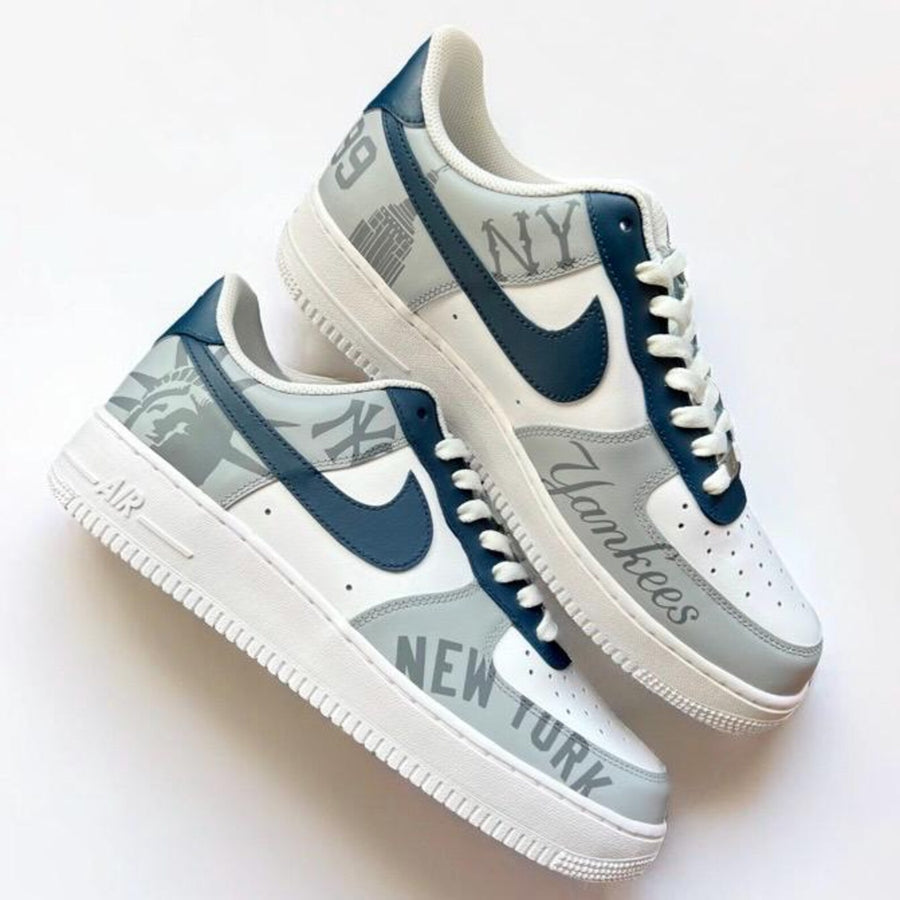 NY Yankees Custom Air Force 1
