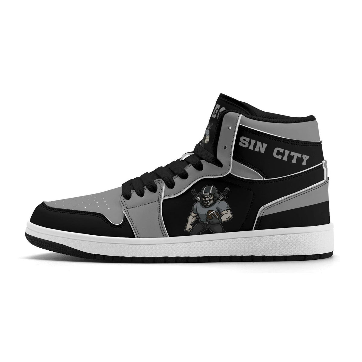 Las Vegas Football Team Shoes for Men & Women Team Themed Football Sport Shoes Custom Football Sneakers Las Vegas Sneakers Sin City Gifts