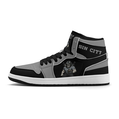 Las Vegas Football Team Shoes for Men & Women Team Themed Football Sport Shoes Custom Football Sneakers Las Vegas Sneakers Sin City Gifts