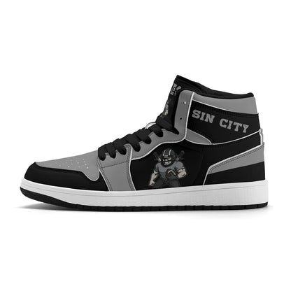 Las Vegas Football Team Shoes for Men & Women Team Themed Football Sport Shoes Custom Football Sneakers Las Vegas Sneakers Sin City Gifts