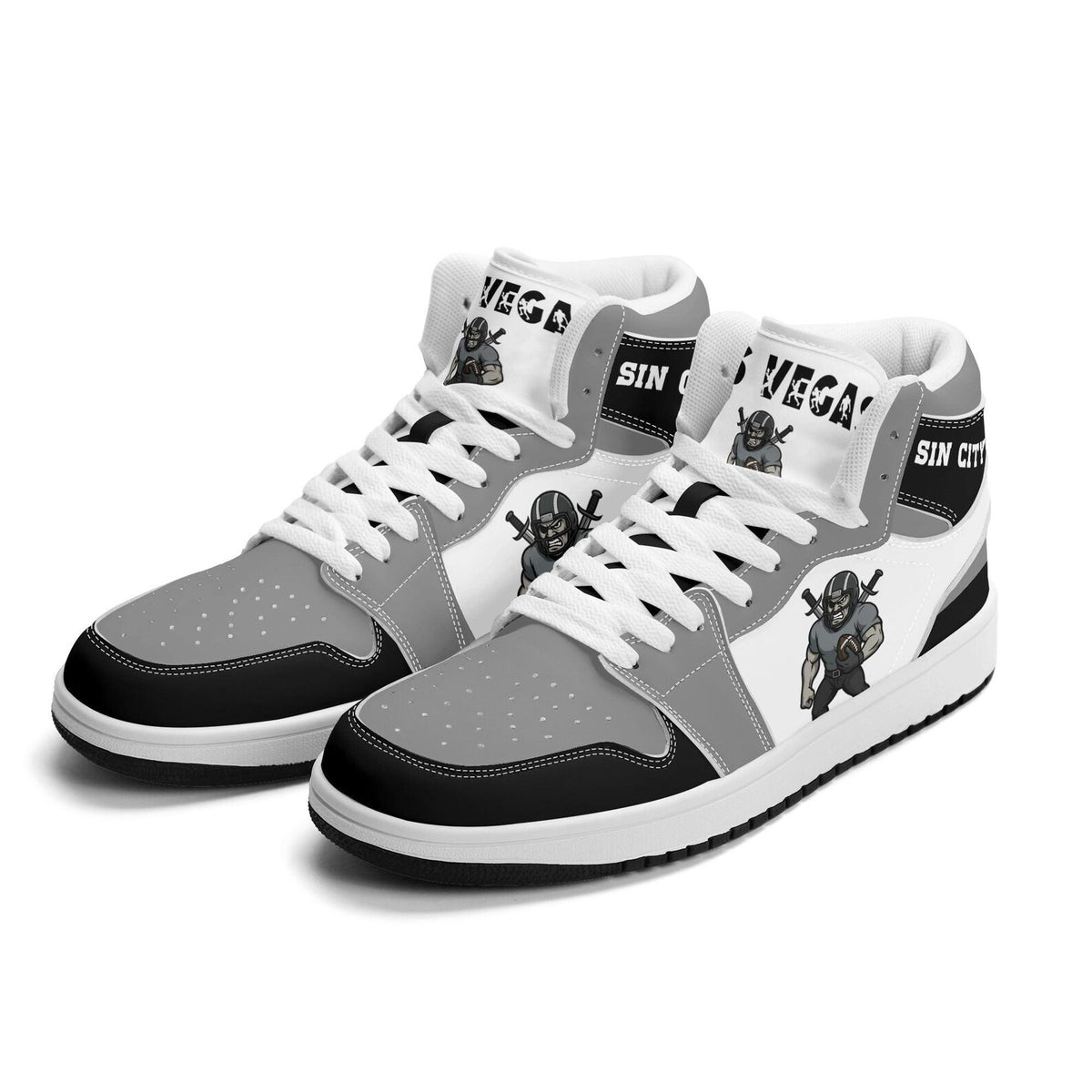 Las Vegas Football Team Shoes for Men & Women Team Themed Football Sport Shoes Custom Football Sneakers Las Vegas Sneakers Sin City Gifts