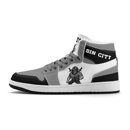 Las Vegas Football Team Shoes for Men & Women Team Themed Football Sport Shoes Custom Football Sneakers Las Vegas Sneakers Sin City Gifts