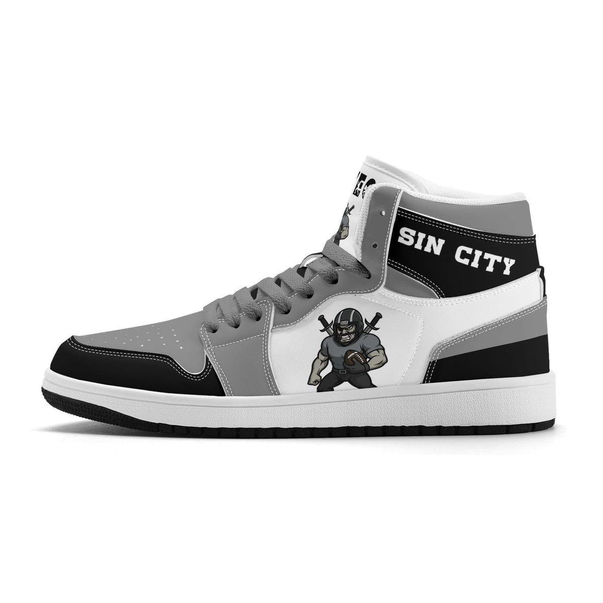 Las Vegas Football Team Shoes for Men & Women Team Themed Football Sport Shoes Custom Football Sneakers Las Vegas Sneakers Sin City Gifts