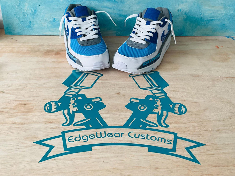 Custom Team and School Spirit Sneakers Personalized Hand Painted Shoes