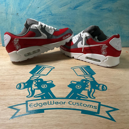 Custom Team and School Spirit Sneakers Personalized Hand Painted Shoes