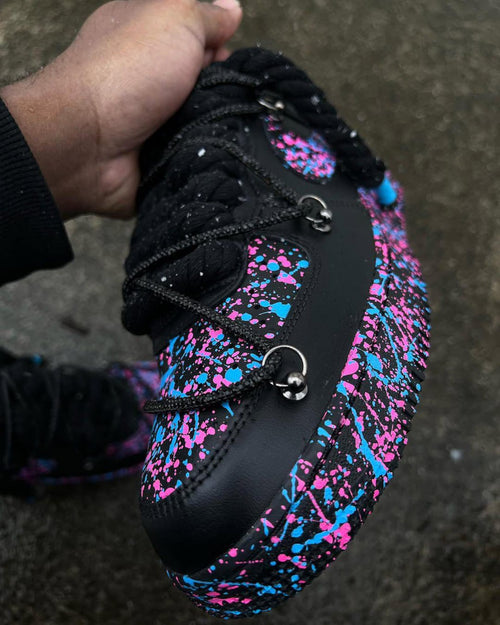 Custom Hand-Painted Sneakers: Unique Wearable Art
