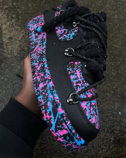 Custom Hand-Painted Sneakers: Unique Wearable Art