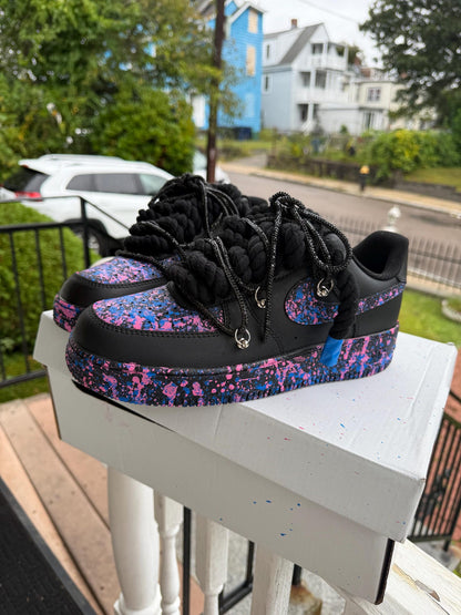 Custom Hand-Painted Sneakers: Unique Wearable Art