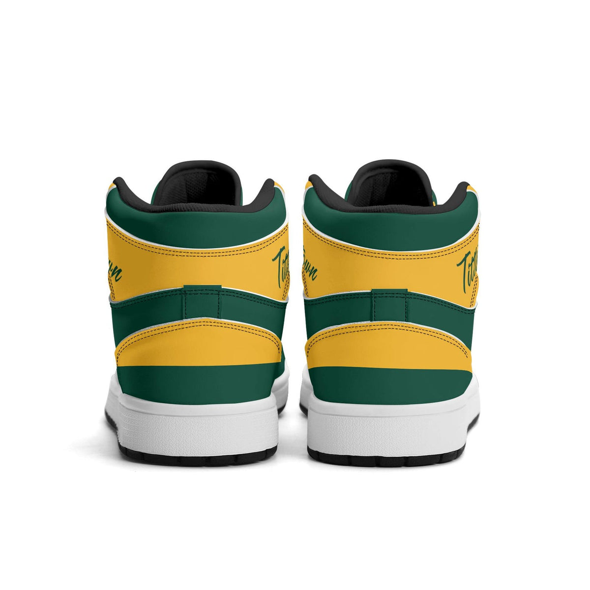 Green Bay Football Team Shoes for Men & Women Team Themed Football Sport Shoes Custom Football Sneakers Green Bay Sneakers Green Bay Gift