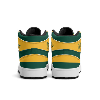 Green Bay Football Team Shoes for Men & Women Team Themed Football Sport Shoes Custom Football Sneakers Green Bay Sneakers Green Bay Gift