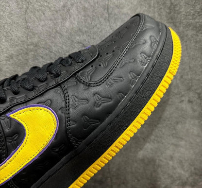 Air Force 1 Kobe Bryant custom sneakers, handmade