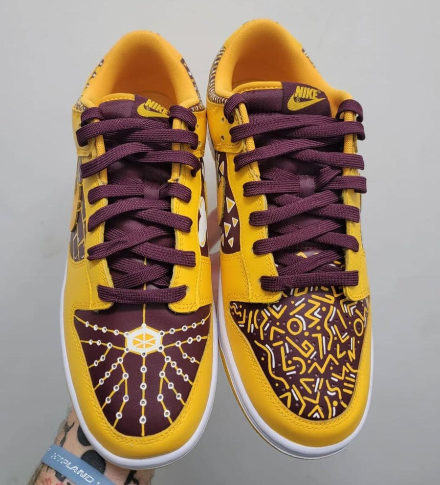 Custom Hand Painted Nike Arizona State Dunks
