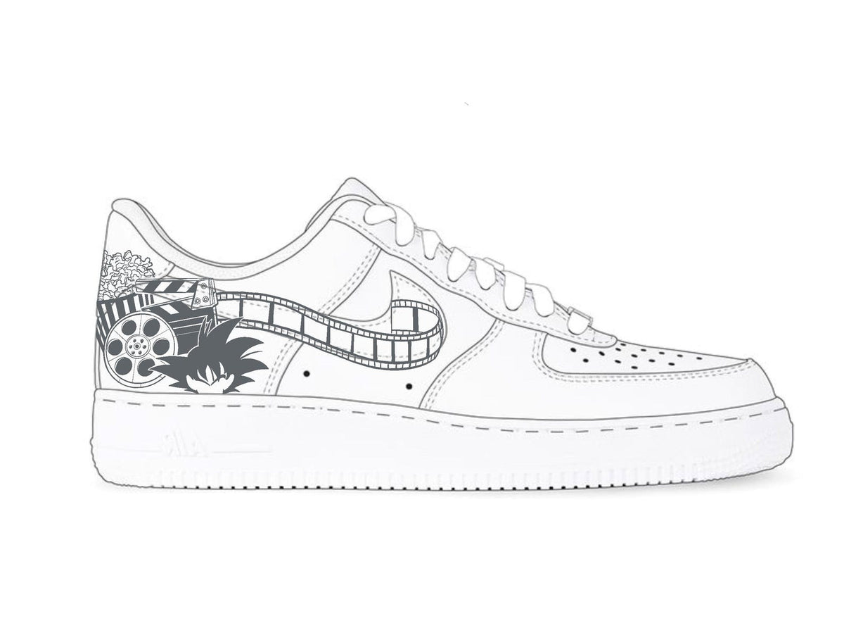 Personalisierte Nike Air Force 1 – Handbemalte Custom Sneaker mit deinem Wunschmotiv – Einzigartig & individuell