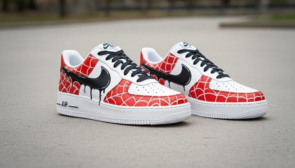 Spider-Man Custom Air Force 1 | Hand-Painted Sneakers l Birthday Gift l Graduation Gift