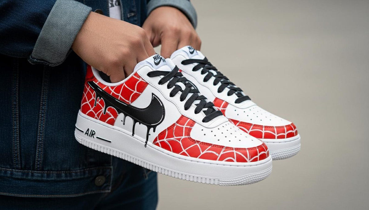 Spider-Man Custom Air Force 1 | Hand-Painted Sneakers l Birthday Gift l Graduation Gift