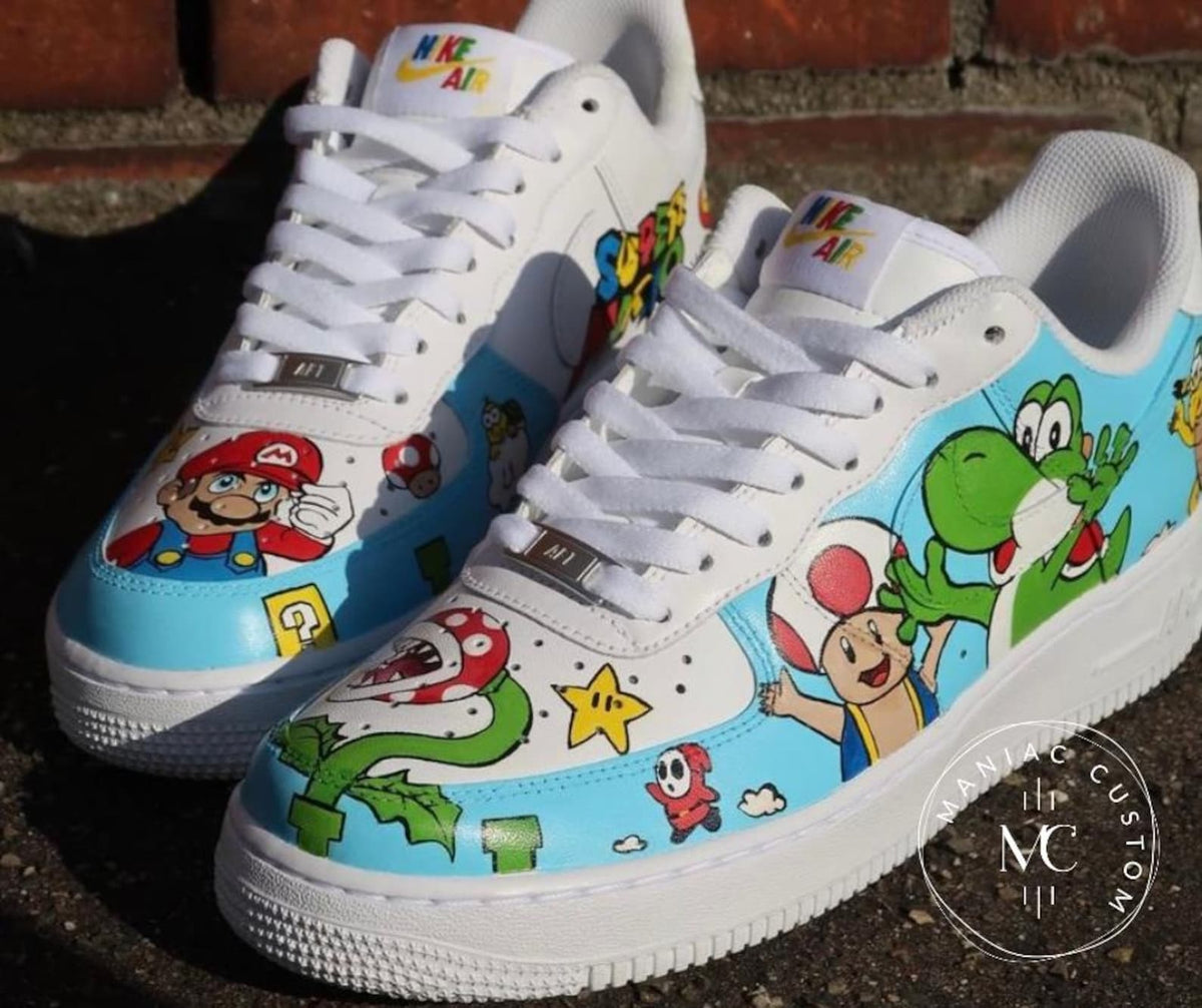 Personalisierte Nike Air Force 1 – Handbemalte Custom Sneaker mit deinem Wunschmotiv – Einzigartig & individuell