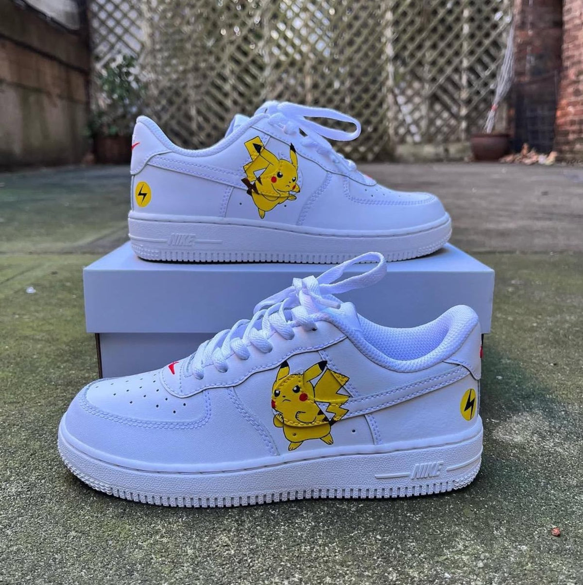Custom Nike Air Force 1 | Hand Painted Sneakers | Pokémon | Pokémon customs| Personalized Nike Shoes AF1 | Custom Kicks Toddler/Kids/Adults