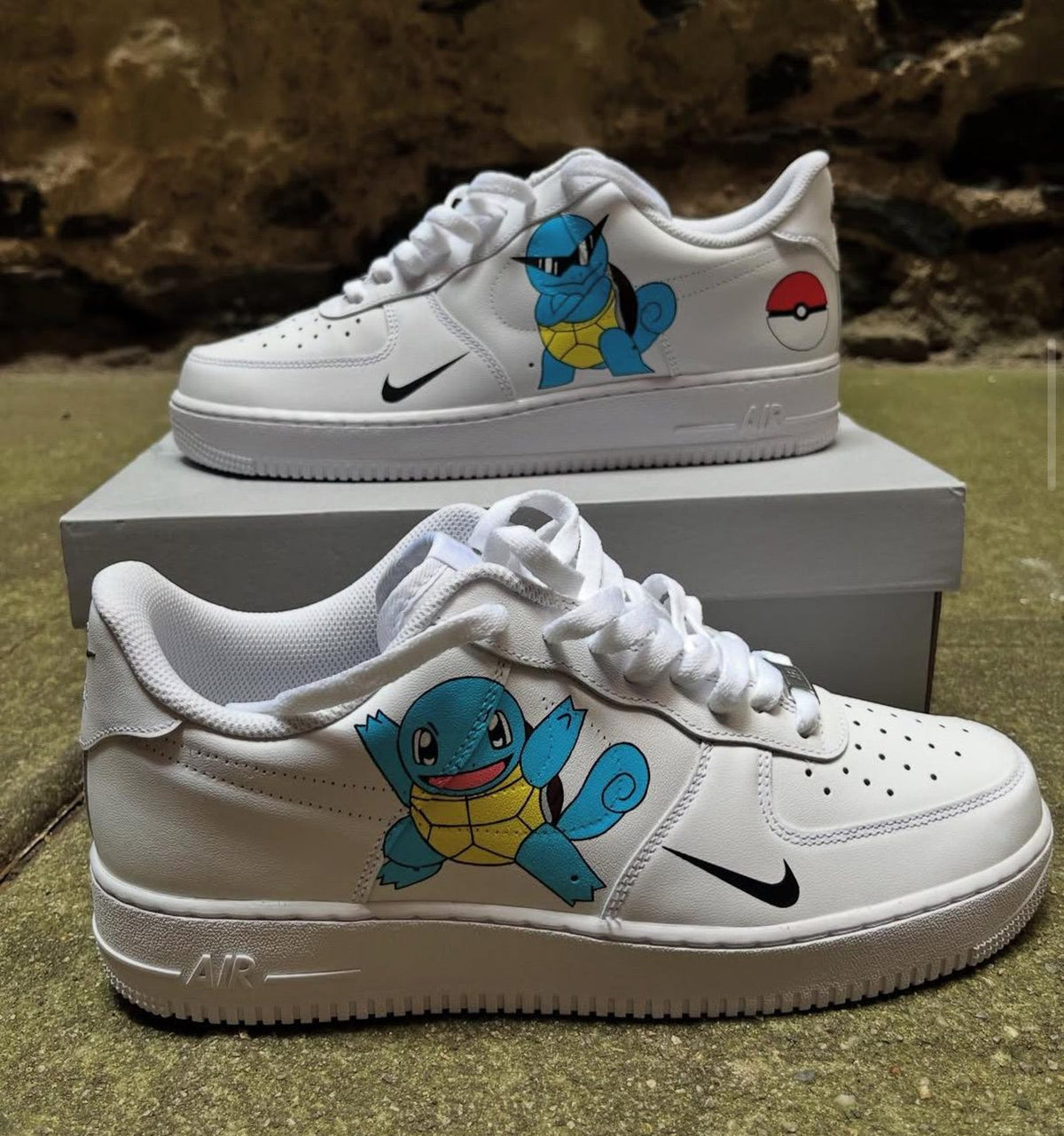 Custom Nike Air Force 1 | Hand Painted Sneakers | Pokémon | Pokémon customs| Personalized Nike Shoes AF1 | Custom Kicks Toddler/Kids/Adults