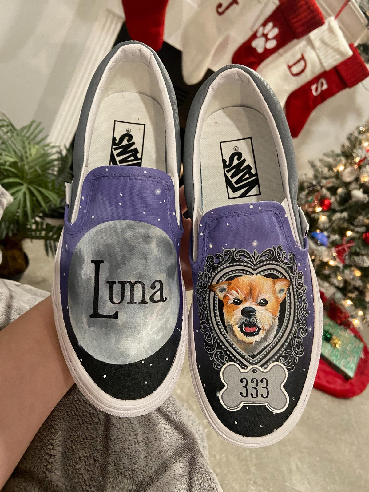 Custom Hand Painted Vans Sneakers | Personalized Shoes | Gift for Her or Him | Made to Order Unique Art Footwear |