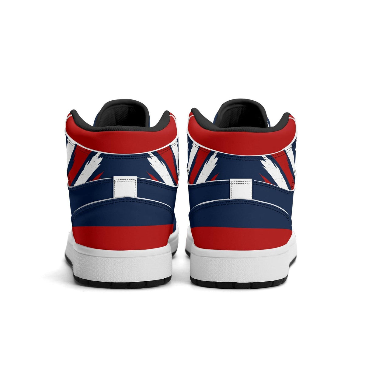 New England Football Team Shoes for Men & Women Team Themed Basketball Shoes Custom  Football New England Blue Sneakers New England Gifts