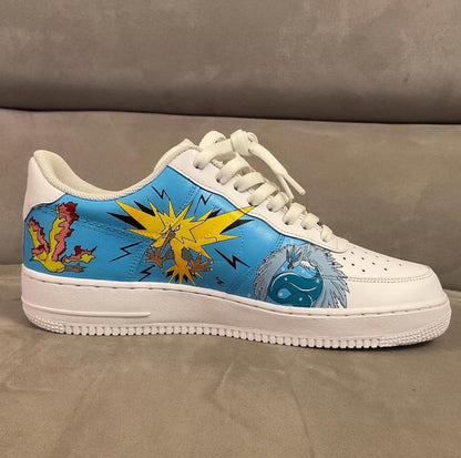 Custom Nike Air Force 1 | Hand Painted Sneakers | Pokémon | Pokémon customs| Personalized Nike Shoes AF1 | Custom Kicks Toddler/Kids/Adults