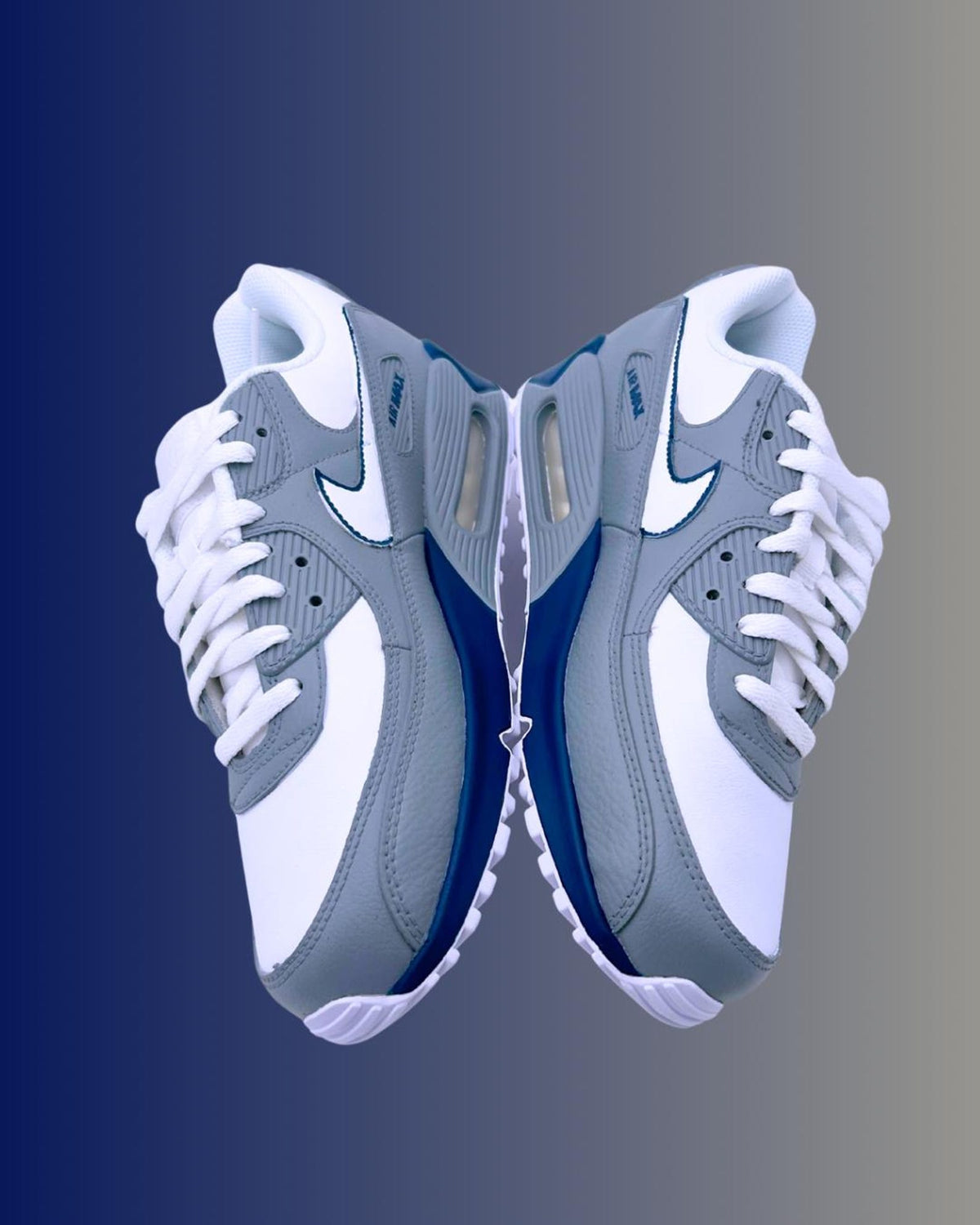 Hand Painted Football Inspired Sneakers | Personalized Game Day Shoes | Hand-Painted Sneakers | White Leather Low-Top