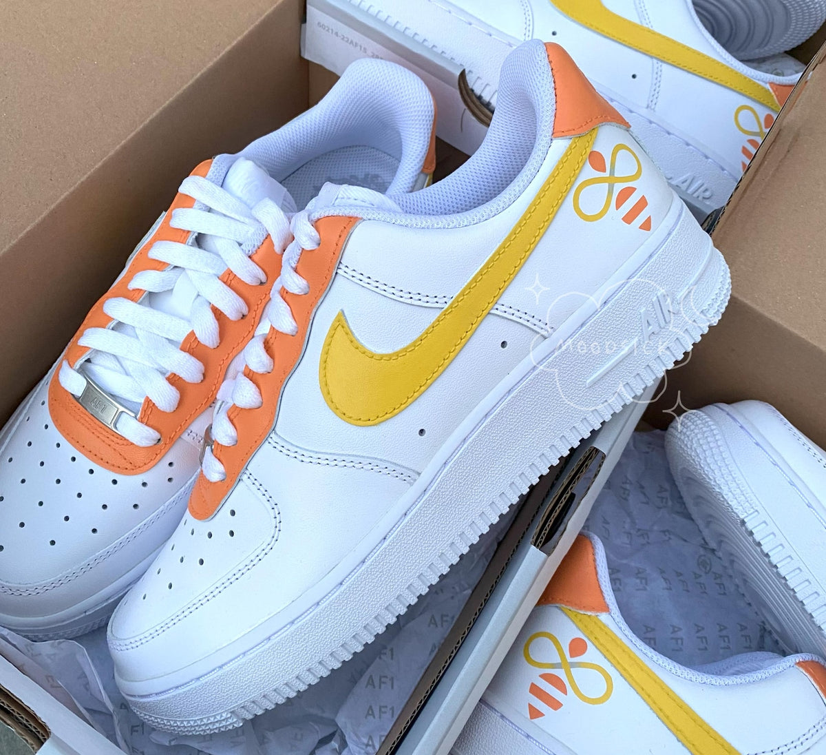 Business Logo Sneakers - Your logo on Nike Air Force 1 - Company gifts