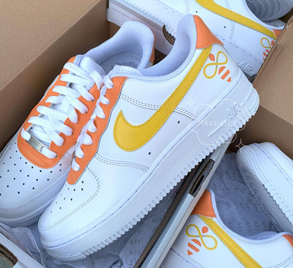 Business Logo Sneakers - Your logo on Nike Air Force 1 - Company gifts