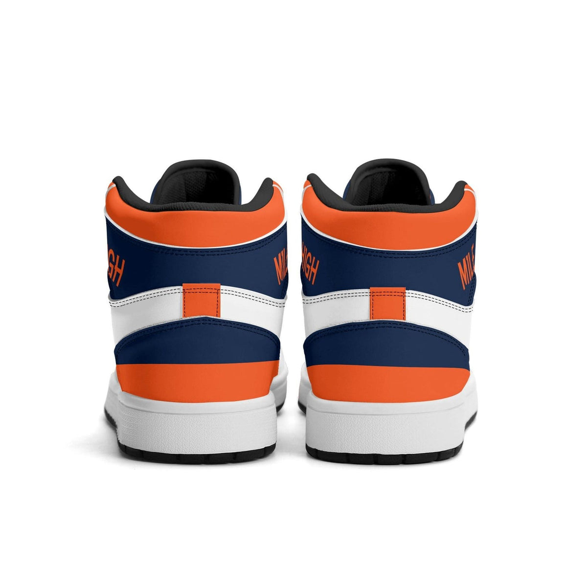 Denver Football Team Shoes for Men & Women Team Themed Football Sport Sneakers Custom Denver Football White Shoes Denver Gift Rocky Mountain