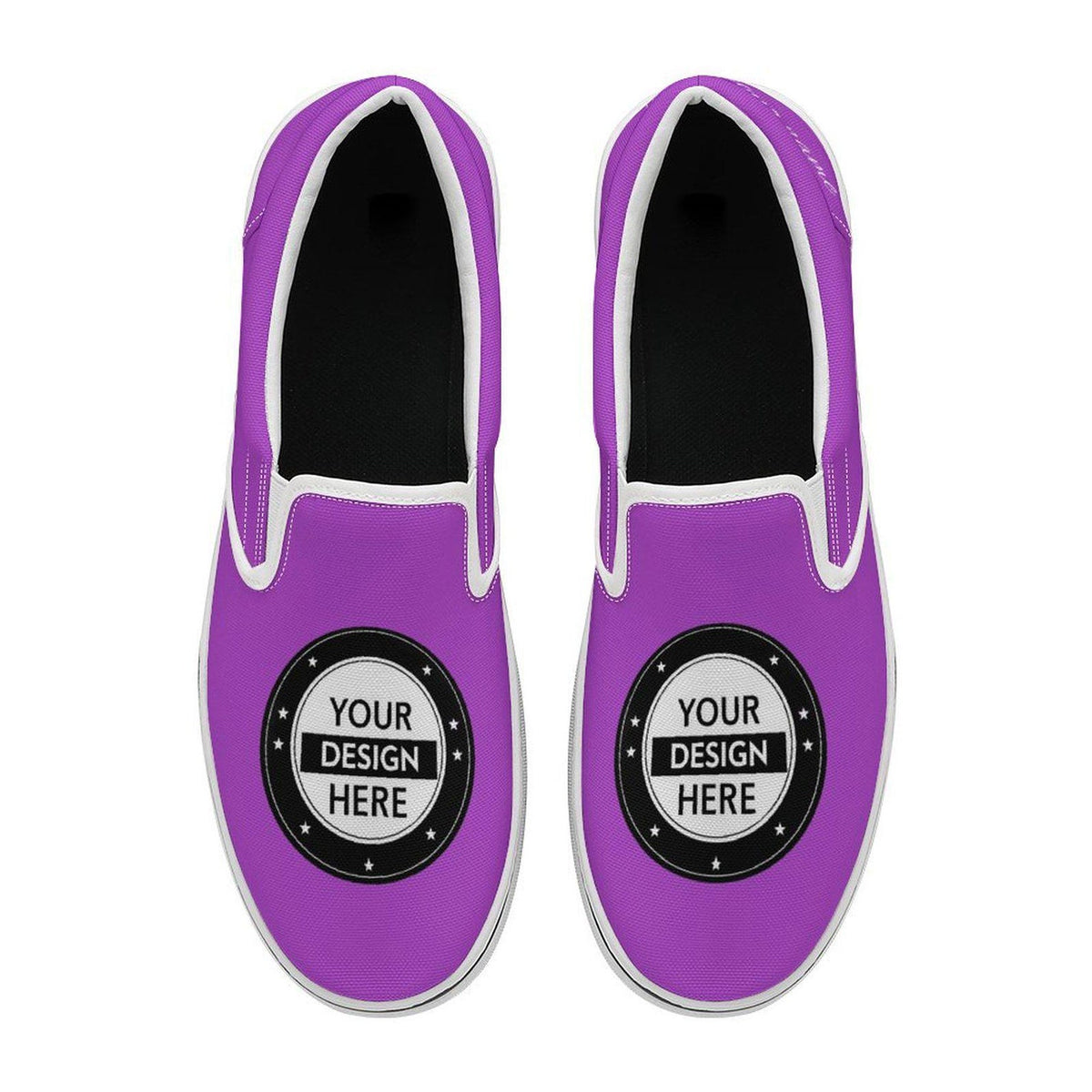 Personalized Slip On Canvas Shoes – Custom Printed Men's  Casual Flat Shoes for Daily Wear