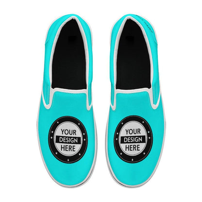 Personalized Slip On Canvas Shoes – Custom Printed Men's  Casual Flat Shoes for Daily Wear