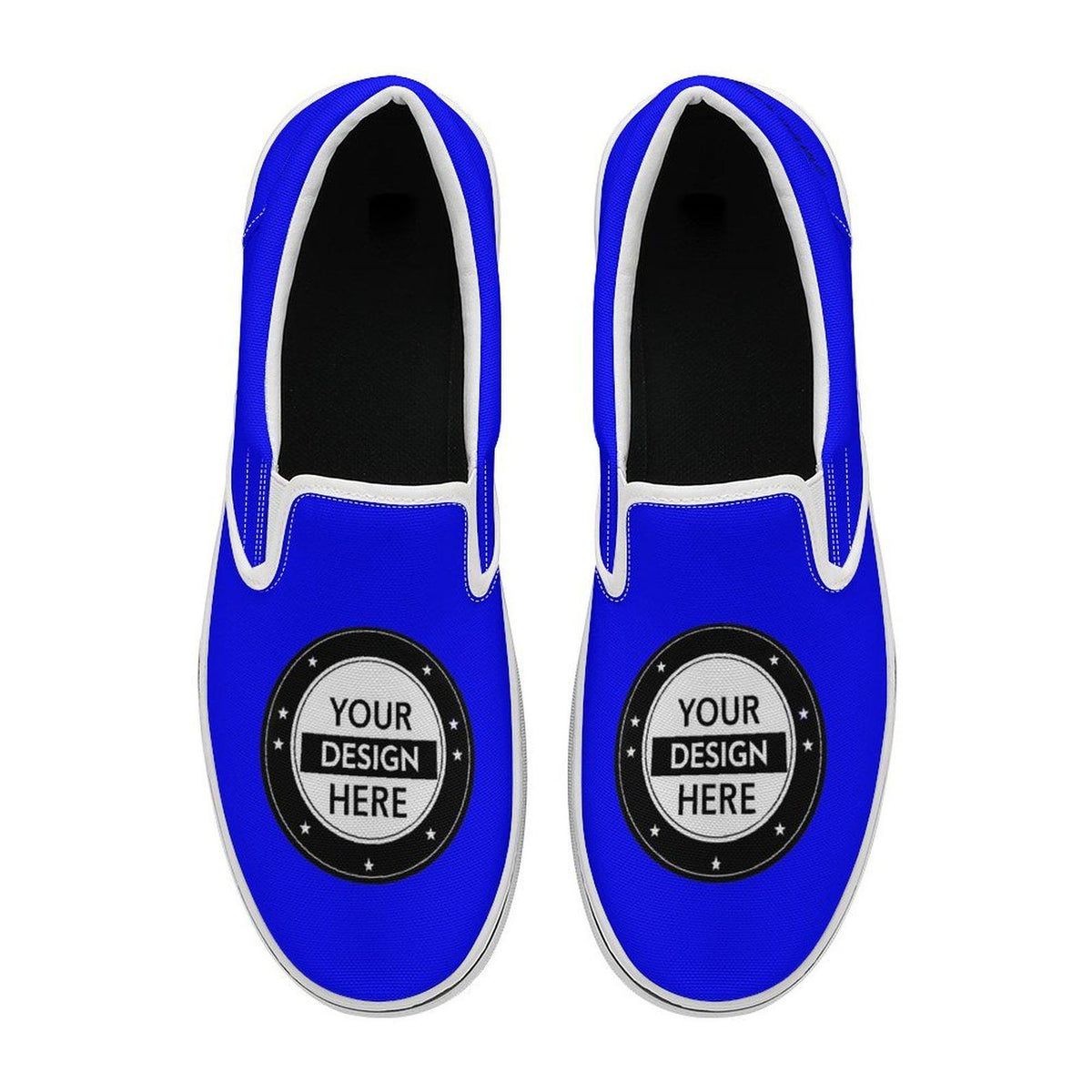 Personalized Slip On Canvas Shoes – Custom Printed Men's  Casual Flat Shoes for Daily Wear